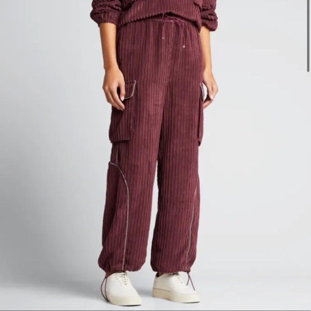 Free People Corduroy Cargo Pants